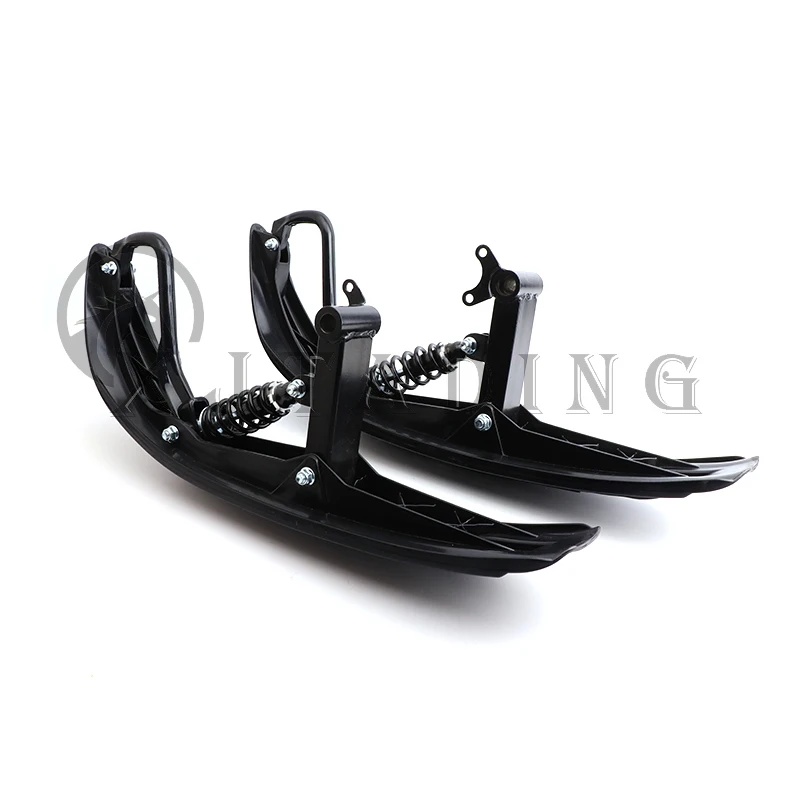 Motorcycle Front Skiboards Winter Snow Sledge For 110cc 125cc 150cc ATV UTV Buggy Electric Quad Go Kart Snowmobile Skiing Track