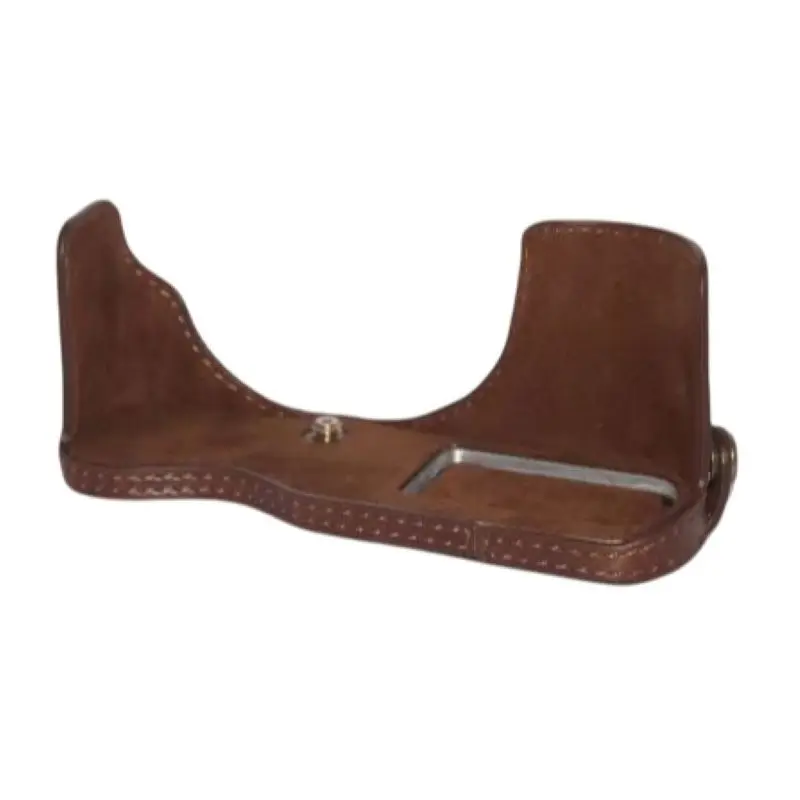 Funda de cámara para Panasonic DMC-GX85 GX85 DMC-GX80 GX80 PU bolsa de medio agarre