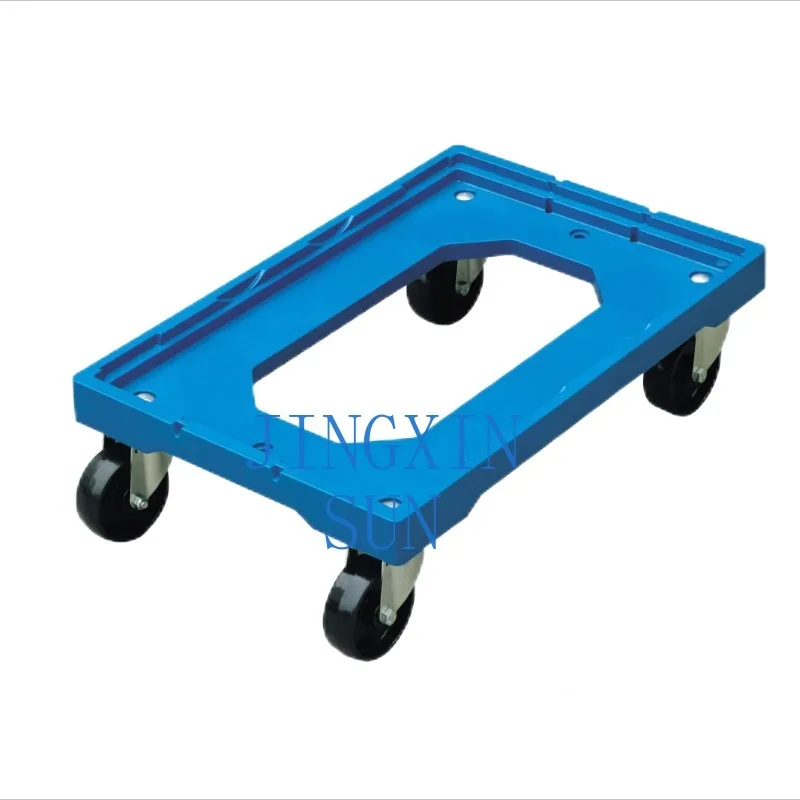 Wholesale Plastic Supermarket Warehouse Transportation Handcart Goods Storage Turtle Cart .
