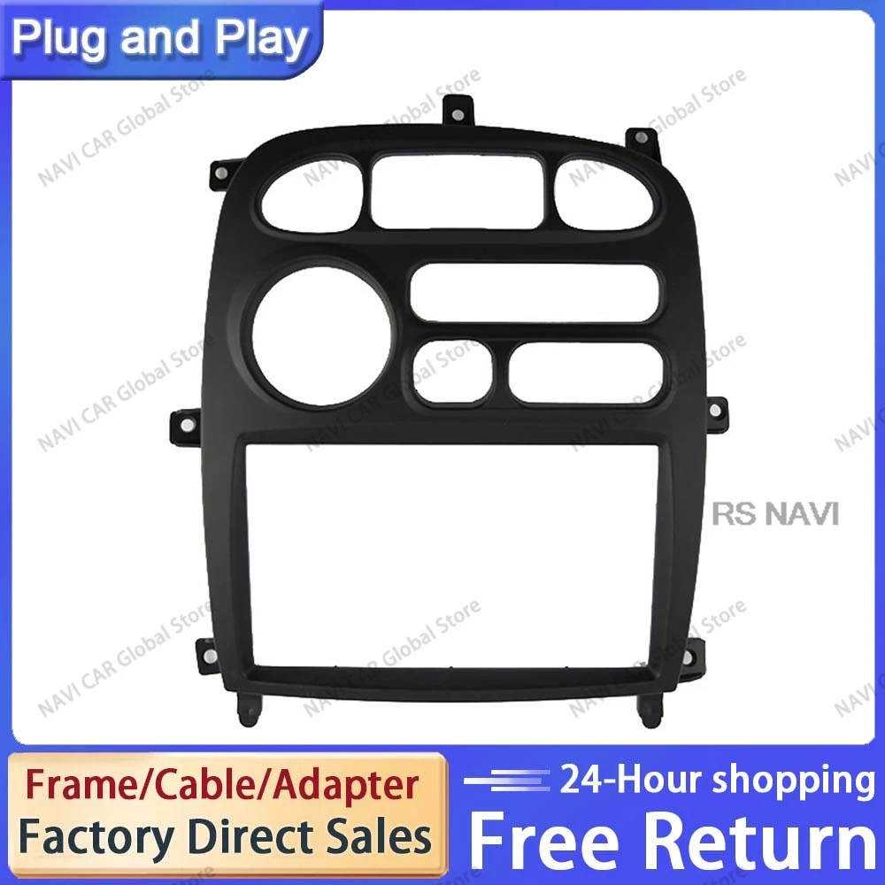 NAVI Fascias Audio Panel Refitting Frame Dash Kit For Hyundai H-1 Starex 1997 1998 1999 2000 2001 2002 -2007 For Jac Refine 2.0