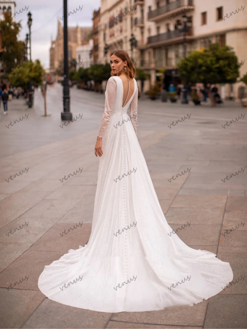 Pretty Wedding Dresses A-Line Elegant Bridal Gowns Voile Tiered Robes For Formal Party Classic Vestidos De Novia Customized 2025