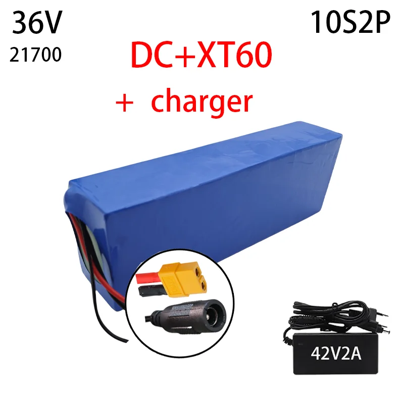 110S2P 36V 30Ah compatibel met motorfiets elektrische fiets 21700 5C Power oplaadbare lithiumbatterij voor scooters BMS1