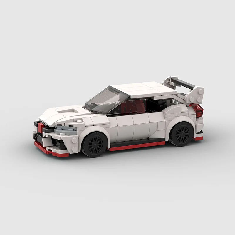 

MOC White Sports Cars Building Blocks Bricks DIY Sets Gifts Toys For Boys & Girls & Adults 360PCS