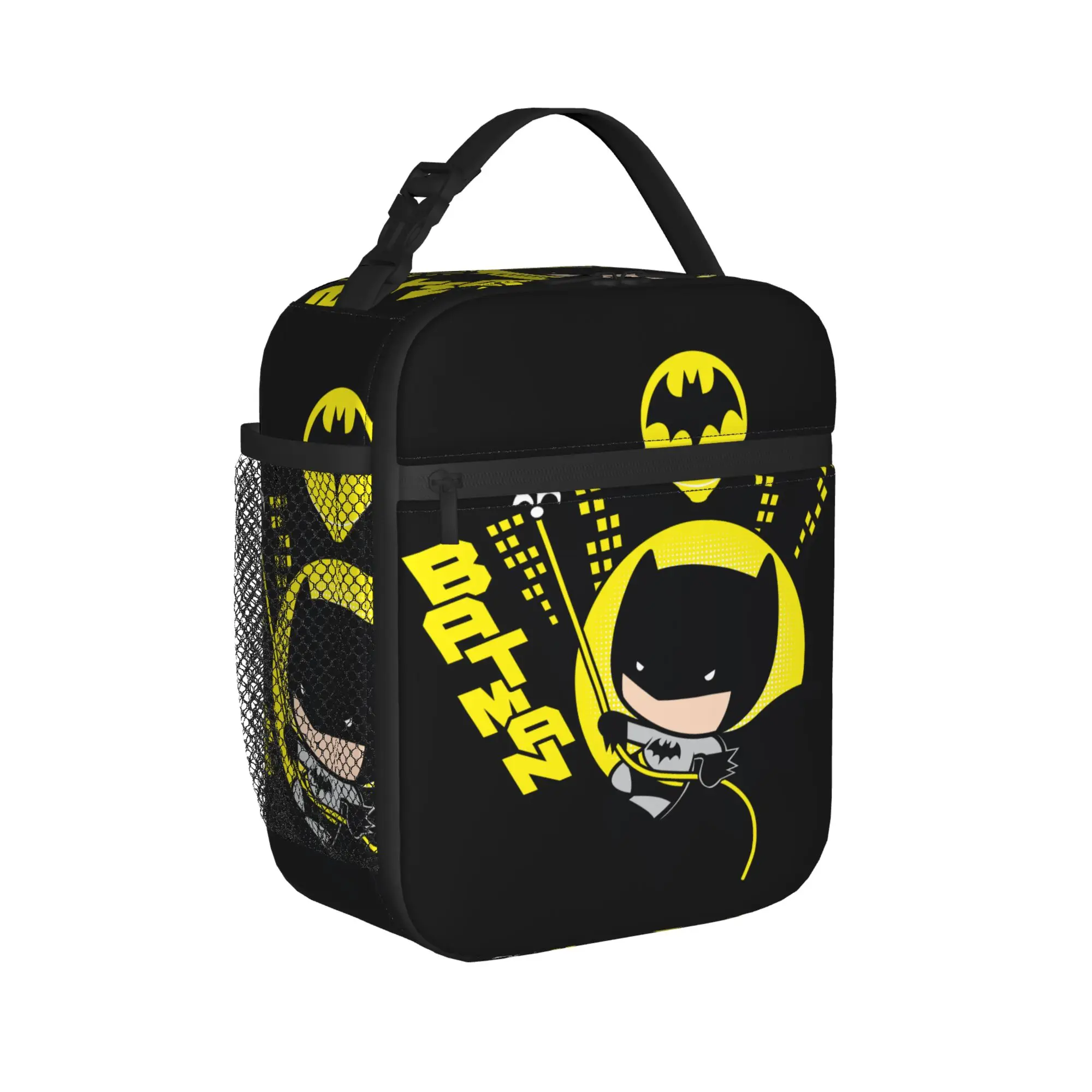 

Термосумка для обедов Chibi Batman Scaling The City для малышей, вместительная, для школы и пикников