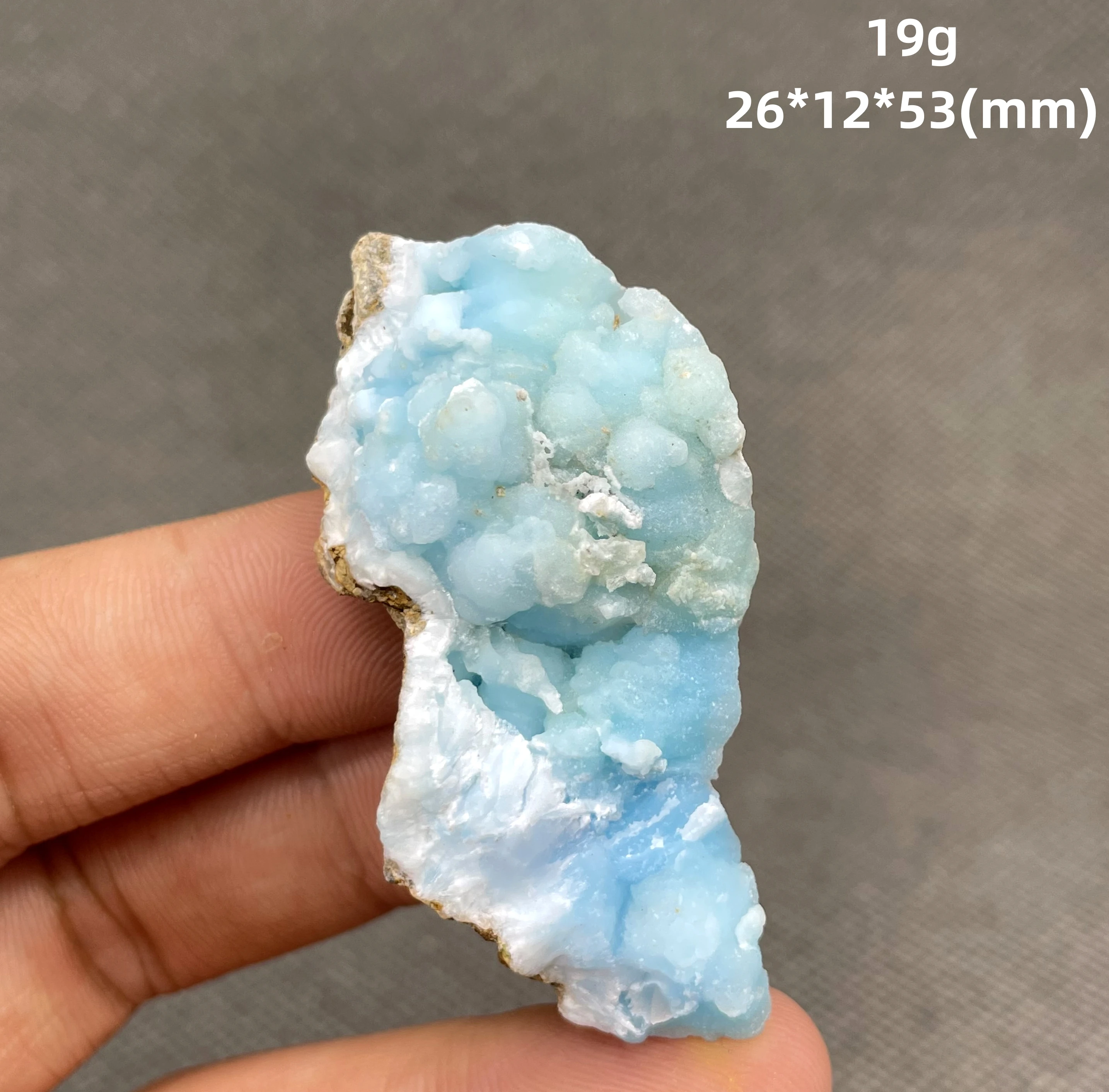 NEW! 100% natural Blue Aragonite minerals specimen stones and crystals healing crystals quartz  from China