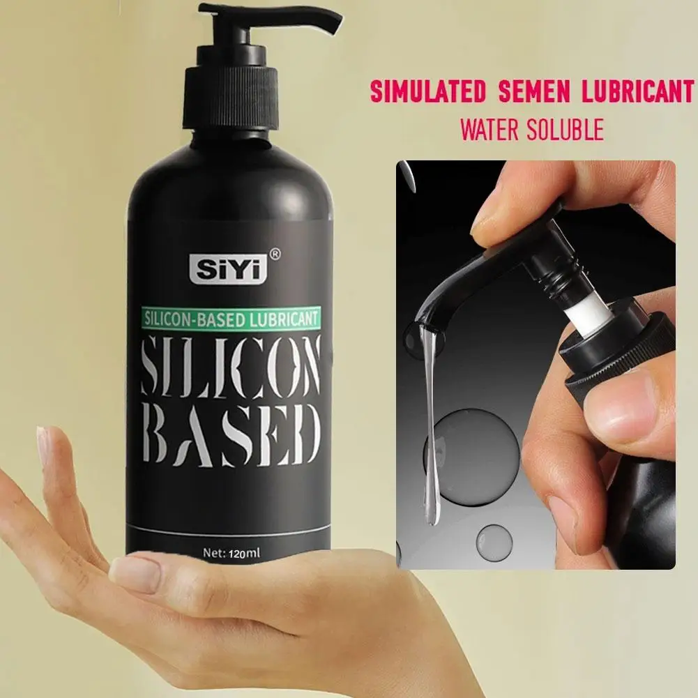 زيت تشحيم شخصي قائم على السيليكون يدوم طويلاً حريري ناعم وغير لزج وغير معطر ومقاوم للماء للرجال والنساء والأزواج 120 مل #6