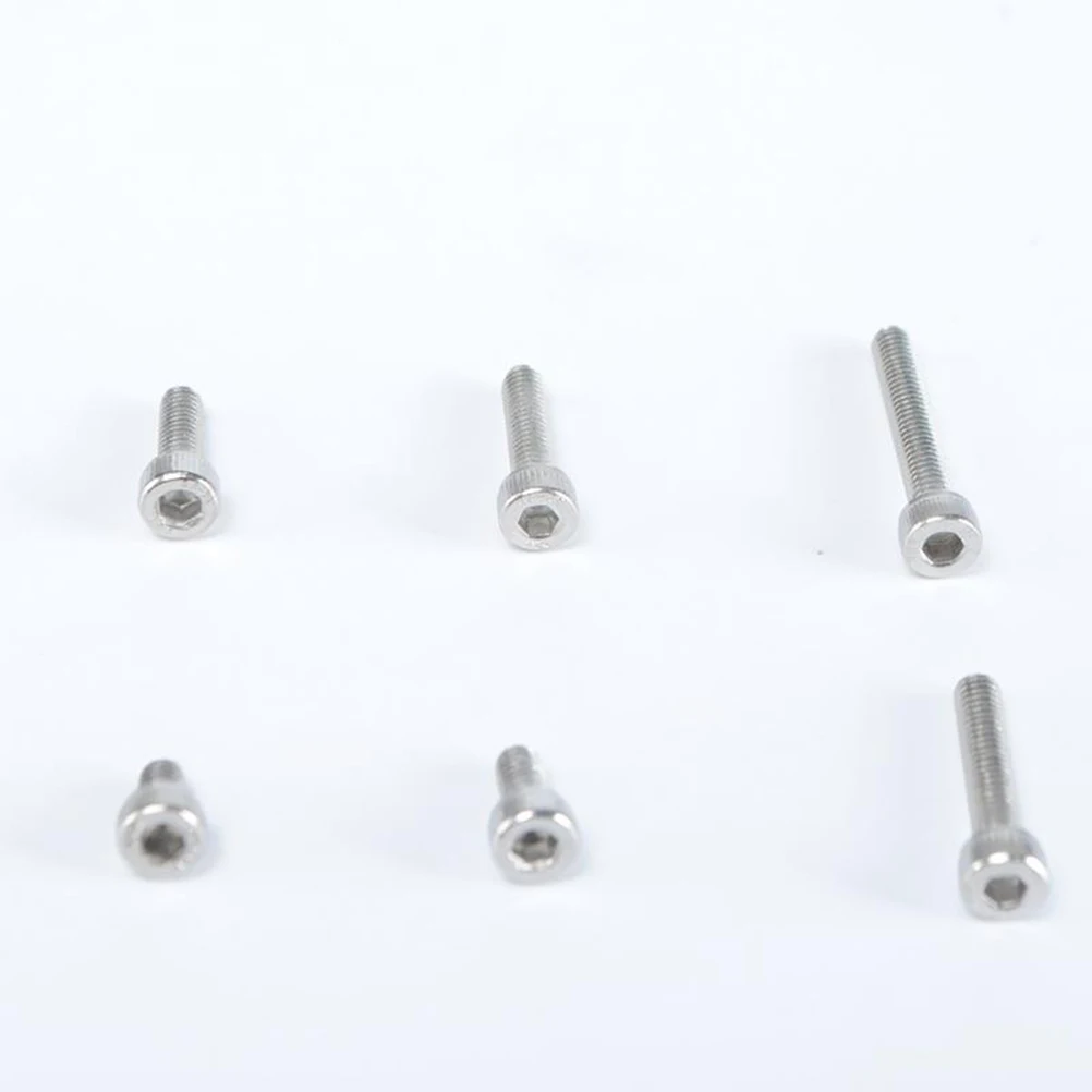 

60PCS Stainless Steel Screws M8- Hex Socket Head Machine Kit Nuts Washers Storage Box Corrosion Resistant Precision