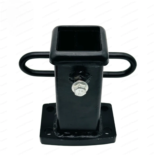 Trailer square mouth base 21-22 high-strength forged steel, square mouth base adapter