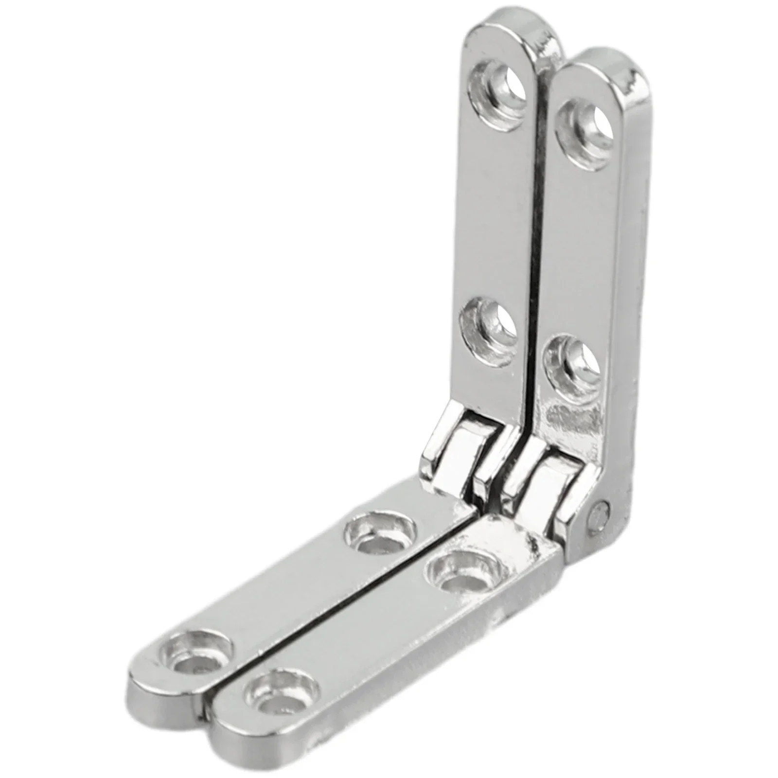 Furniture Spring Hinge Hardware Silver Support Hinge With 40 Pcs Screws Wooden Box 10 Pieces 30x30mm Accessories