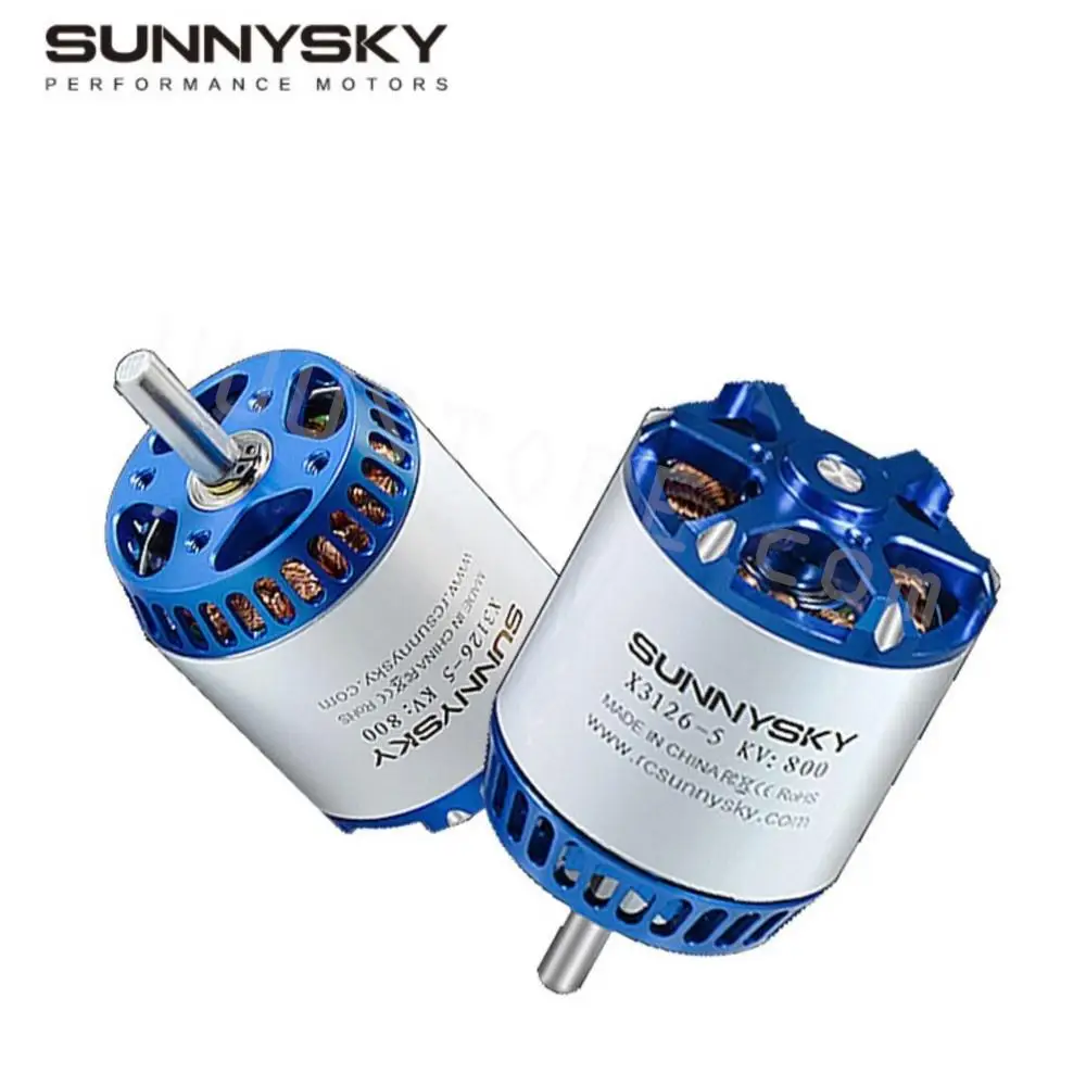 1/2PCS SunnySky X3126 30E Fixed Wing 3D 3A Ultimate Power Motor 550kv 800kv Drone Frame Brushless Motor For Rc Fixed Wing Drone