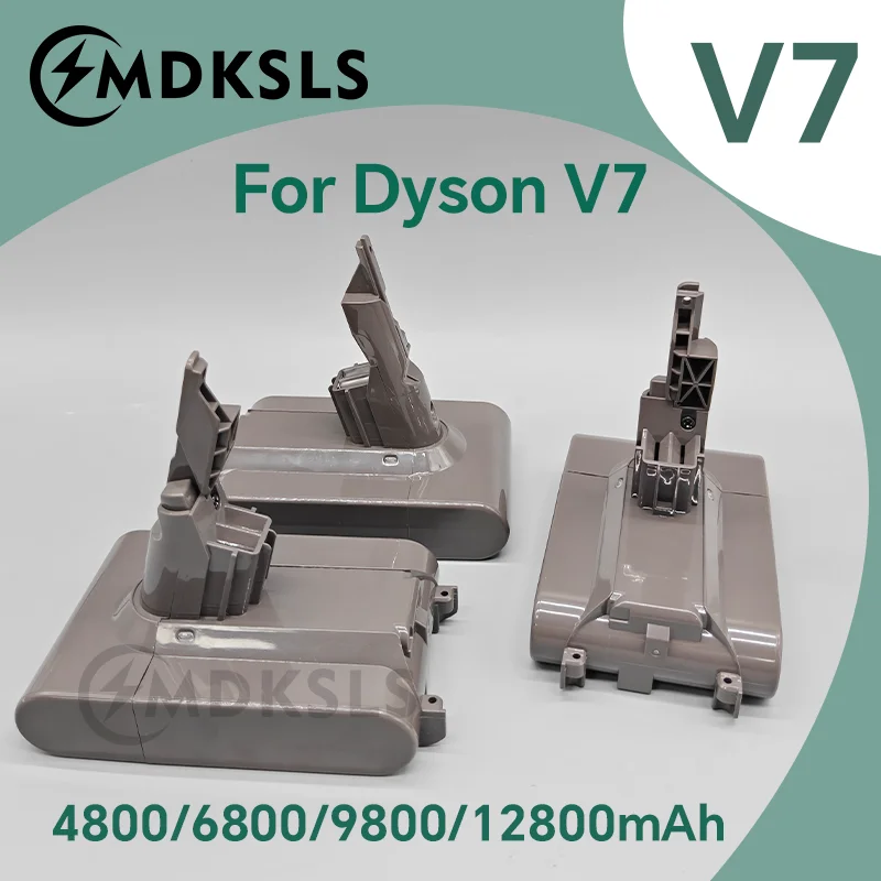 

2026 New For Dyson V7 SV11 Battery 4800-12800mAh ,Replacement Handheld Vacuum Cleaner Battery,providing strong battery power.