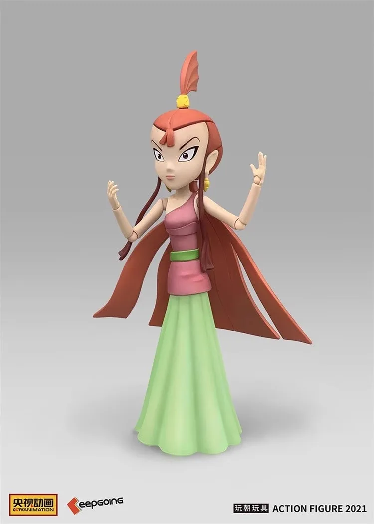 

KEEPGOING 1/12 Soldier Little Dragon Girl Nezha Legend Official Genuine Version 6'' Action Figure Model Toy In Stock