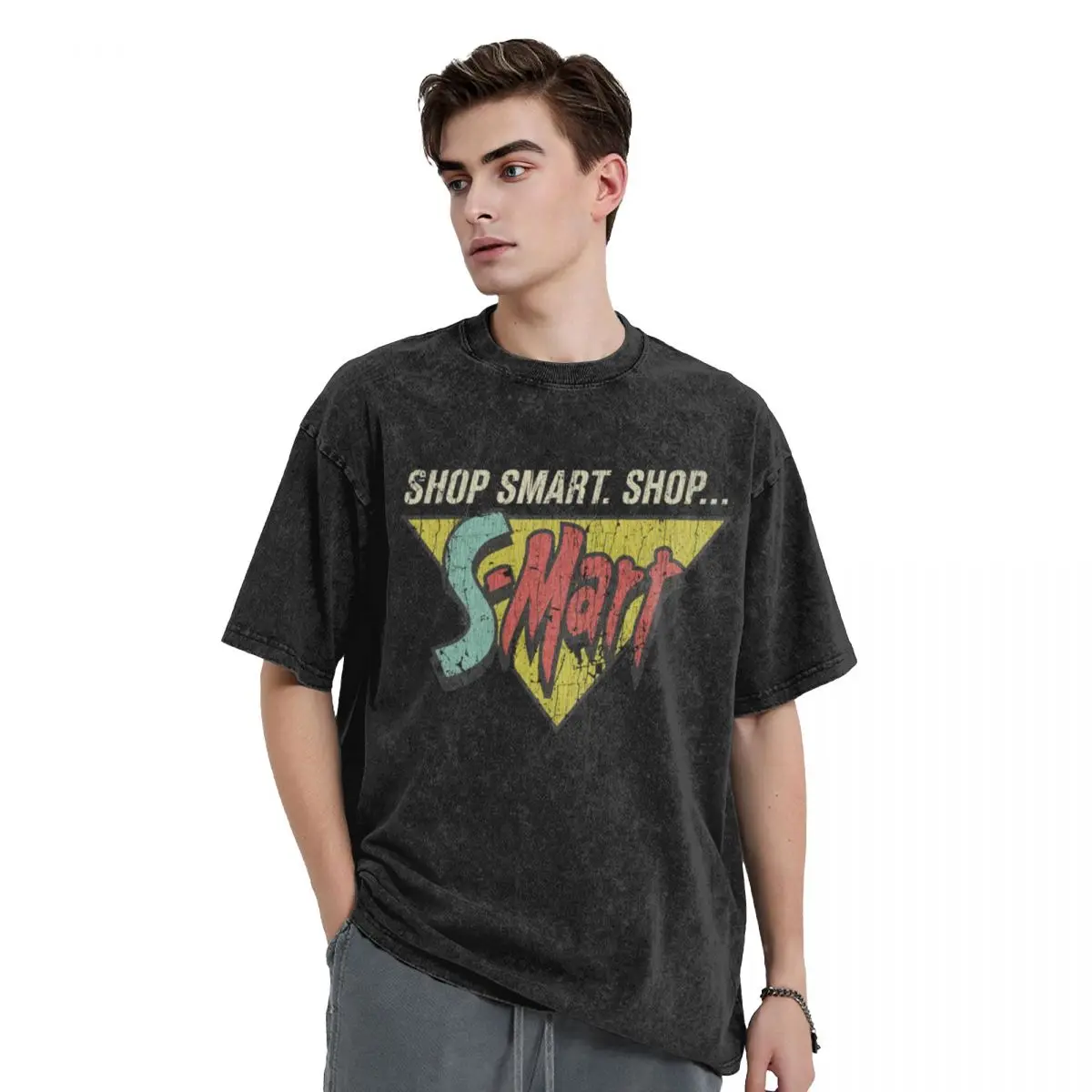 

Shop Smart. Shop S-Mart! T-Shirt summer clothes oversized vintage t shirt men