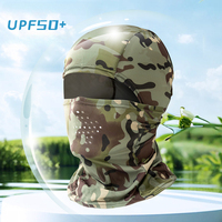 Men Ice Silk Breathable Mask UV Protection Quick Dry Cycling Face Mask Motorcycle Headgear Outdoor Tactical Camouflage Headgear