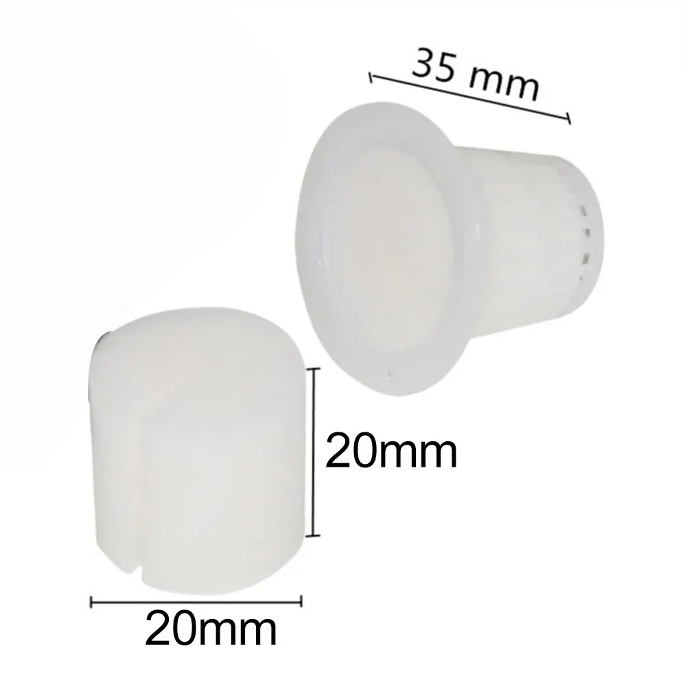 50PCS Plant Net Cup Cylinders Sponge For Hydroponics Aquaponics Orchids Plant Starting  Plastic Net Cups Garden Tools