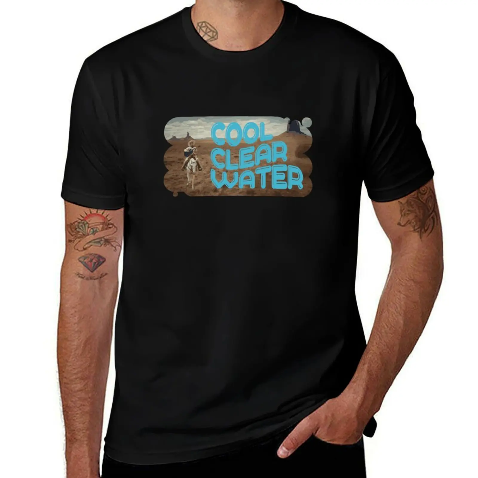 

Cool Water T-Shirt Luxury man aesthetic clothes anime clothes t shirt men 100℅ cotton