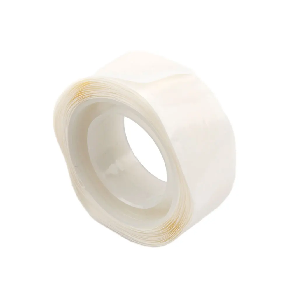 Aksesori pita perekat rumah amplop 100 tablet Per gulungan titik Diameter 12MM transparan bahan kualitas tinggi
