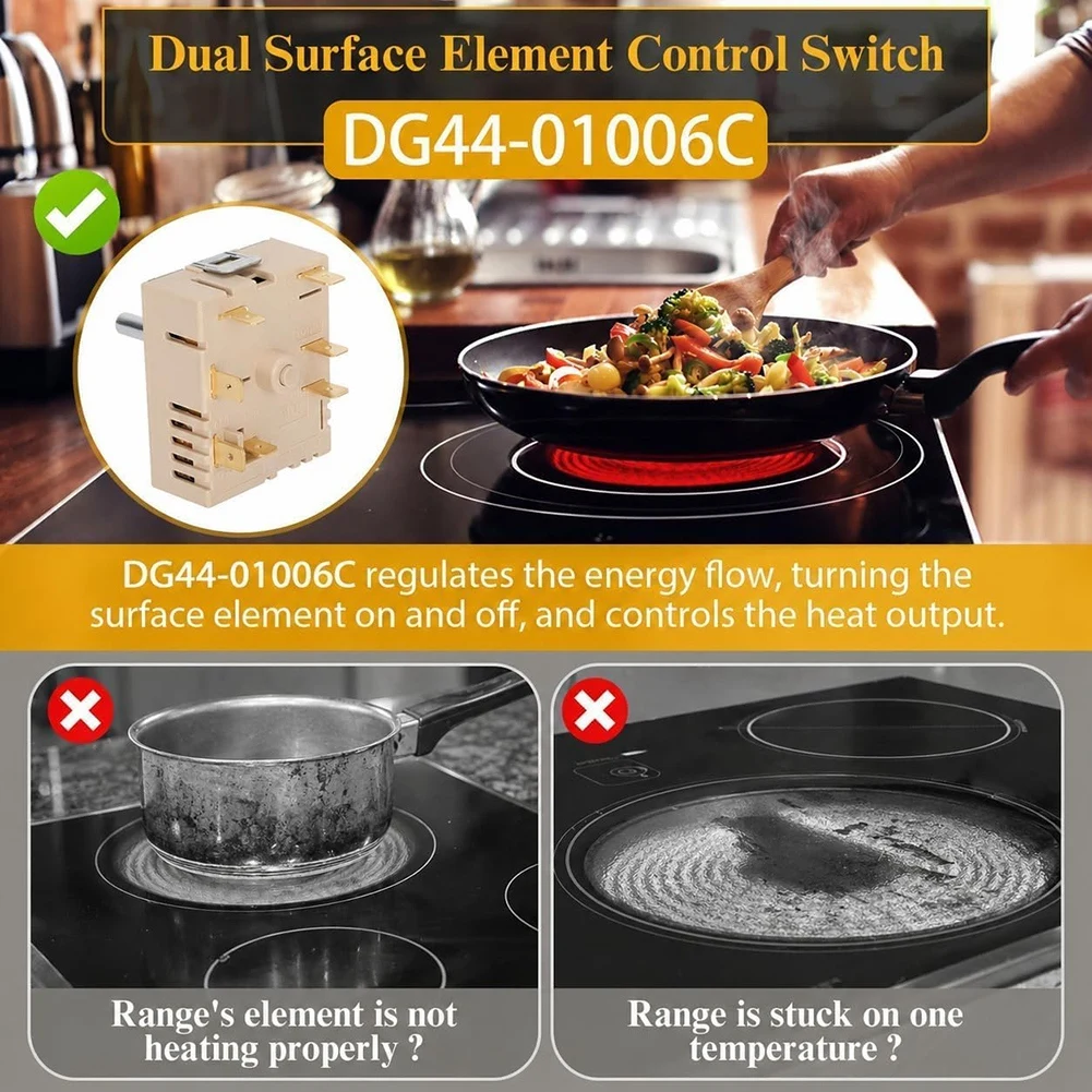 HGHO DG44-01006C Surface Infinite Switch For Range