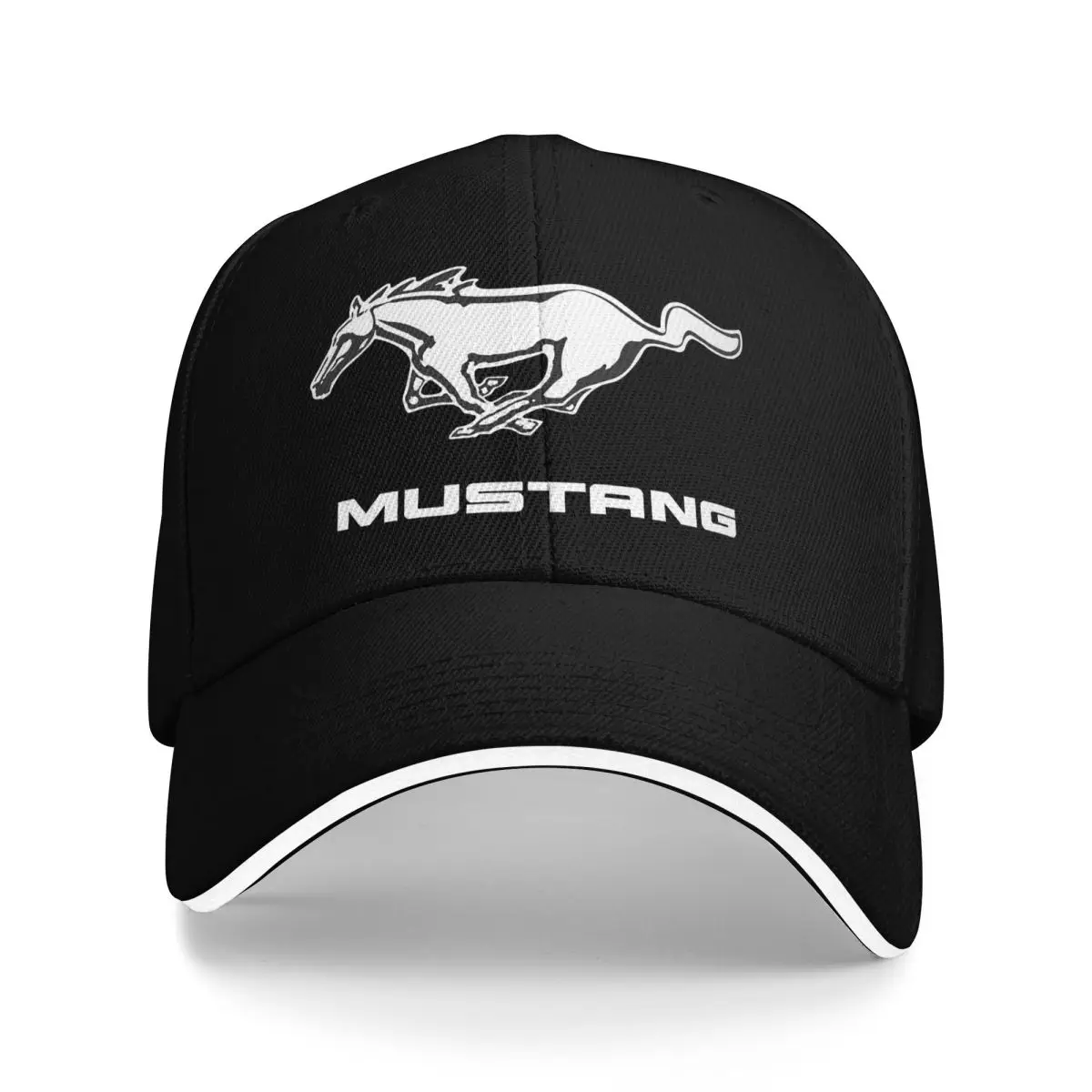 Fordd Car Mustangs Baseball Cap Fashion Sandwich Hat Men Women Breathable Dad Hat Outdoor