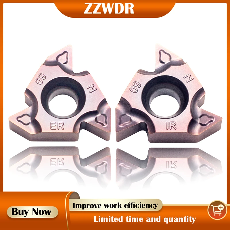 

22ERM N60 WM1125 22IRM N60 ZZWDR Threading Blade Numerical Control Lathe Cutting Tool For Stainless Steel Processing