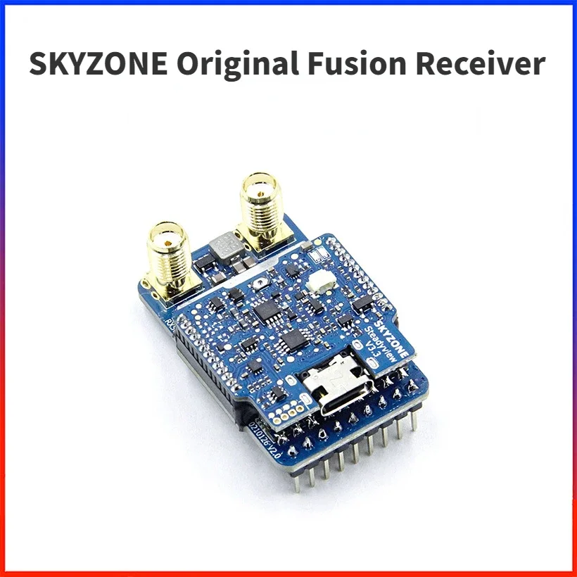 Skyzone Sky04 3.3 Complete Set of Receiving Modules 5.8ＧELRS FPV Video Glasses Receiver Model Drone Parts FPV with Antenna parts