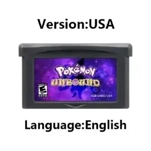 Pokemon Series GBA Game Cartridge Sweet FireRed Rocket Unbound Radical Red Gaia Quetzal for GBA view 2