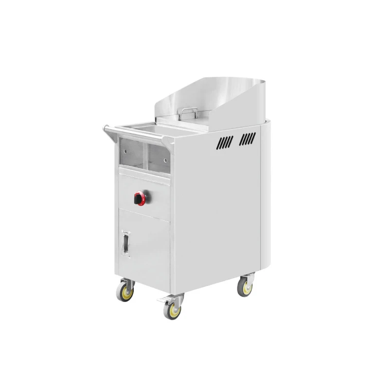 Kommerzieller Kochwagen aus 304-Stahl, tragbare Live-Kochstation zum Braten und Eintopf