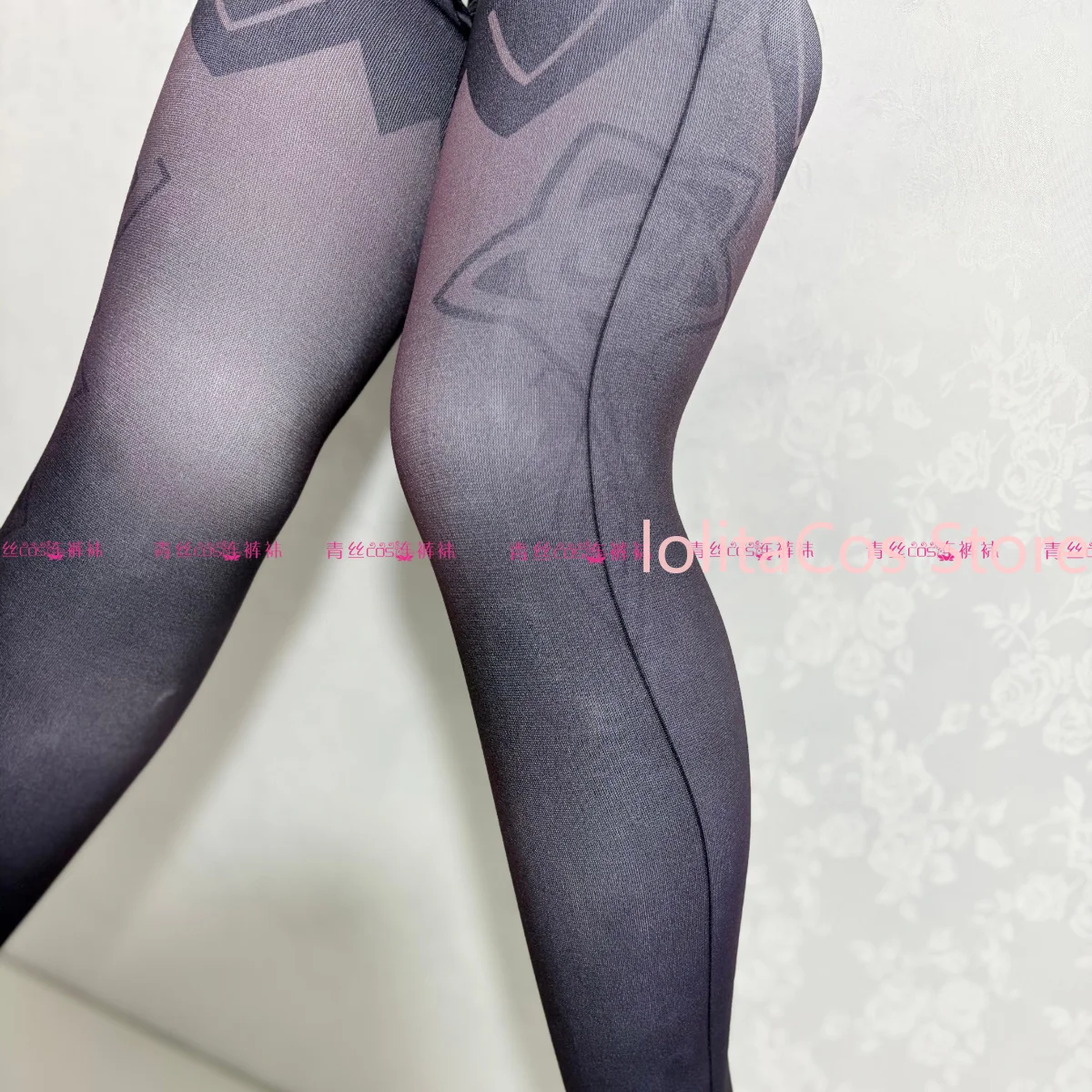 Honkai Impact 3 Rita Rossweisse Cosplay Clothes Anime Printed Pantyhose Comic Con Prop Role Play Stocking Women Halloween Gift view 4