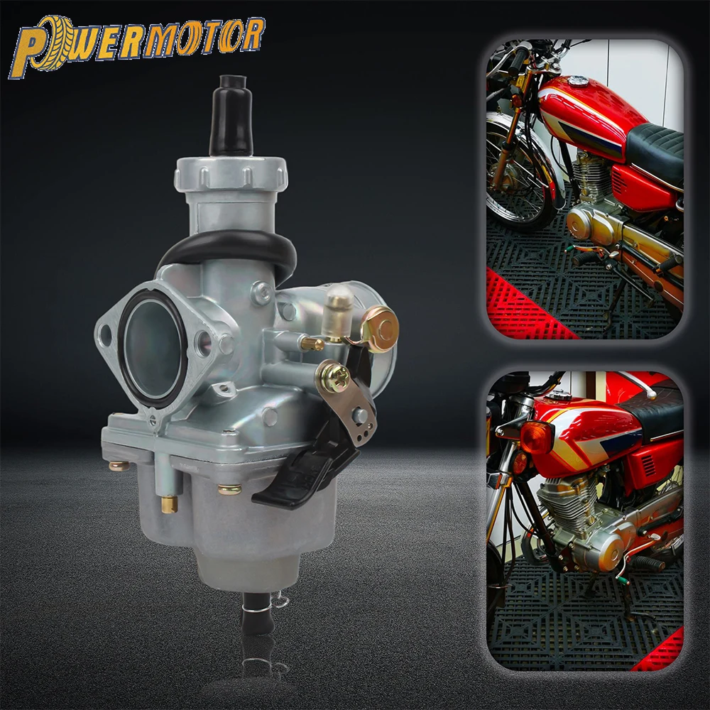 PZ27  Motorcycles Manual Carburetor For CG125 CG150 CG200 TR250 175CC 200cc 250c TXM155 ATC200X AKT150 ATV Go Kart Dirt Bike
