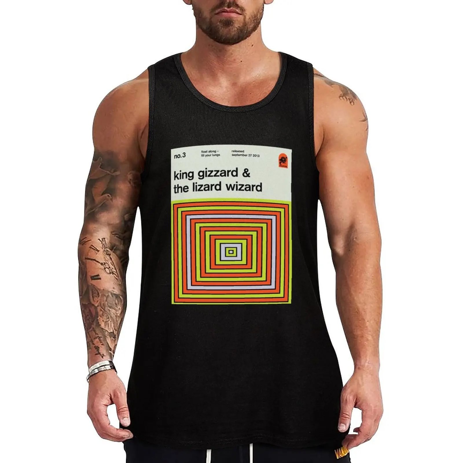 Swizzted no. 3 - Float Along - Fill Your Lungs Tank Top Casual Soft Tank Top Loose Sleeveless Everyday Shirt