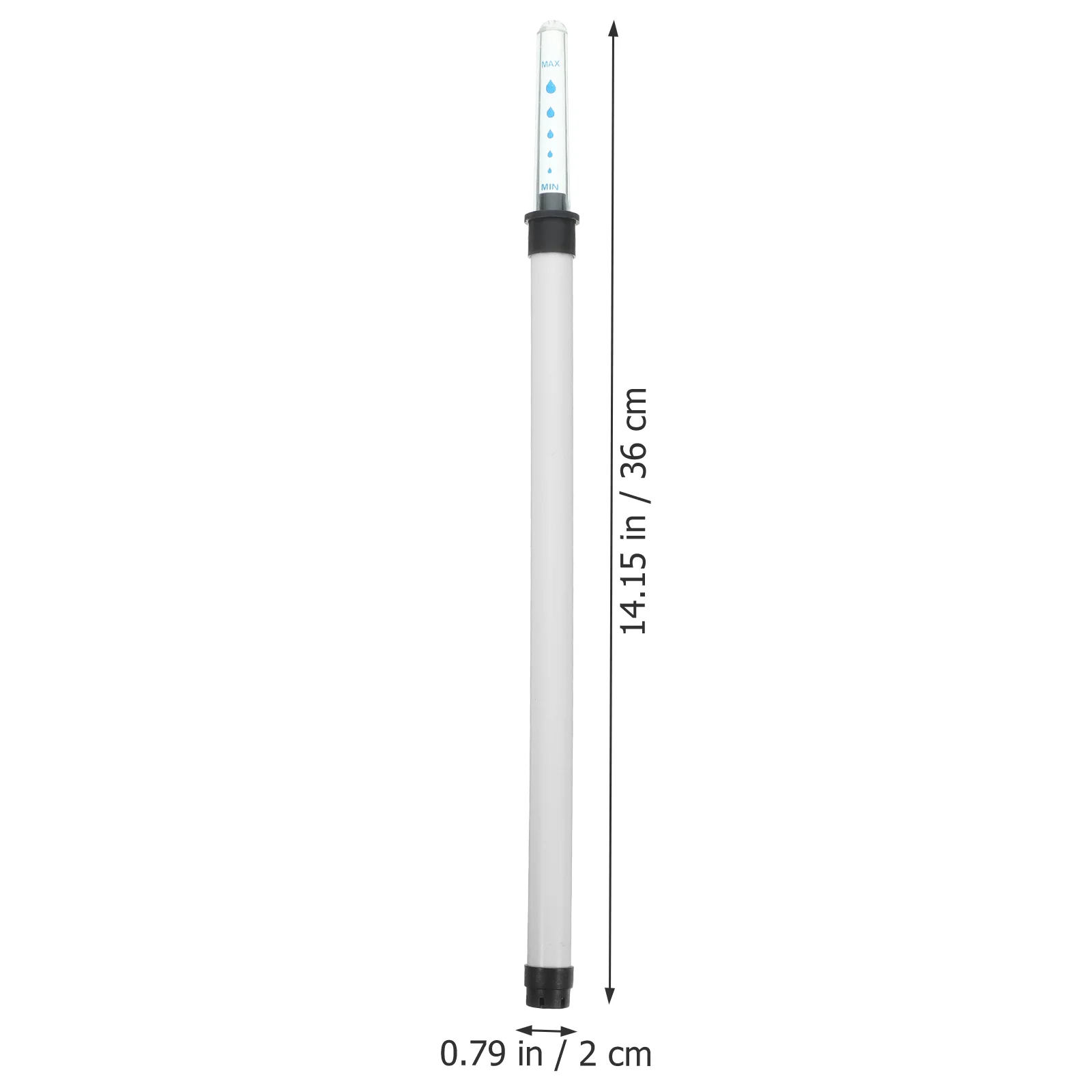 Indicador de nivel de agua, recordatorio de escasez, medidor de humedad de plantas, boya, maceta, pantalla, medidor de humedad de plástico, 2 uds.