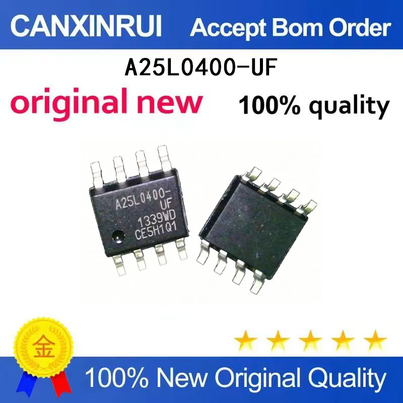 

(5-100 Pieces) A25L040O-UF A25L0400-UF A25L040O brand new SOP8