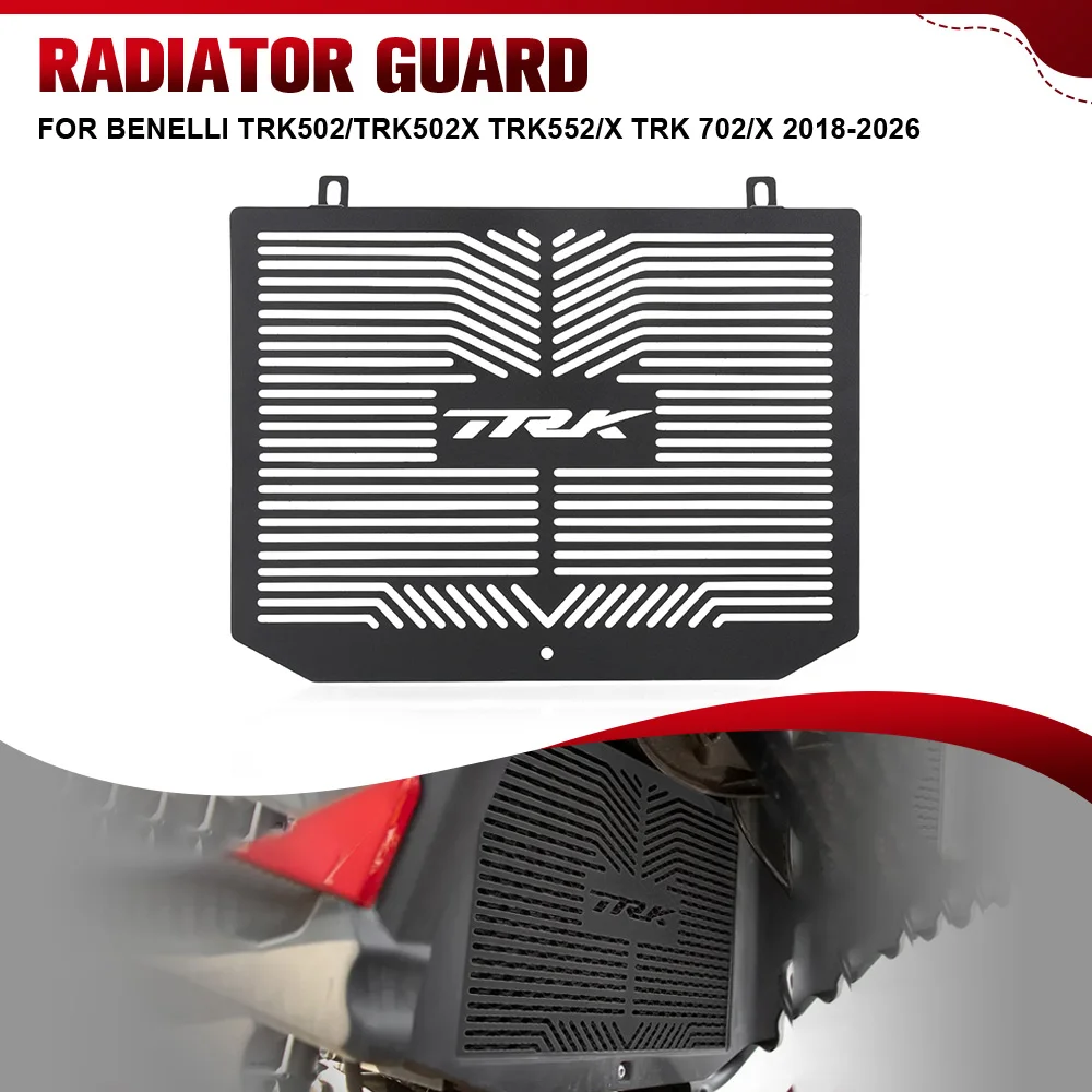 

Radiator Guard For Benelli TRK502/TRK502X TRK552/X TRK 702/X 2018-2025 2026 New Motorcycle Part Radiator Grille Guard Protector
