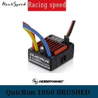 HOBBYWING QuicRun WP-1060 1060 ESC 60A Brushed Waterproof ESC For 1/10 RC Electric Remote Control Model Car Crawler Accessories