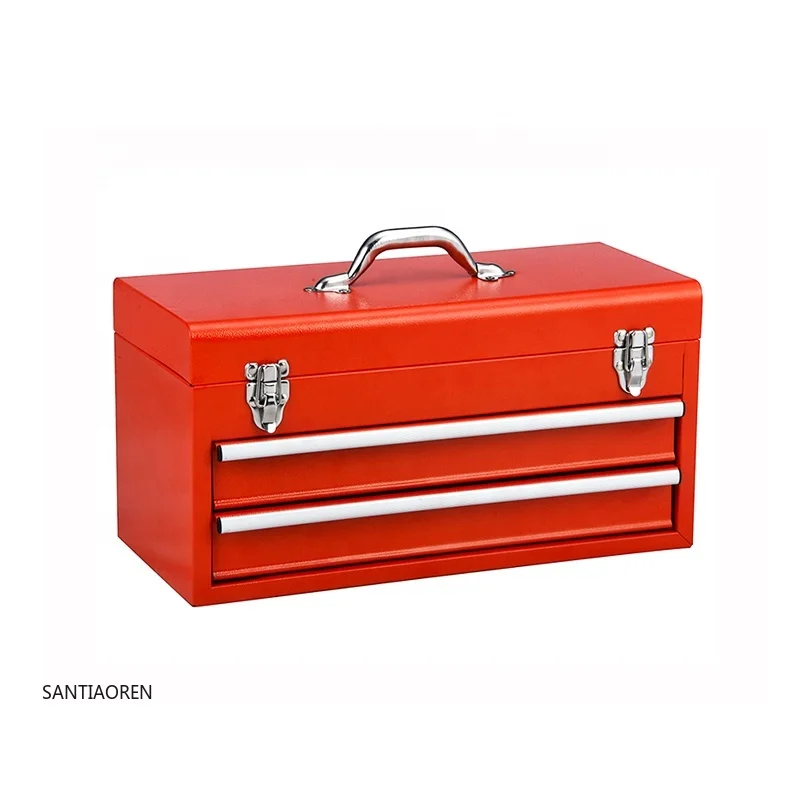 

2025Factory Cheap Price 2-drawers Workshop Tool Chest With Iron Handle