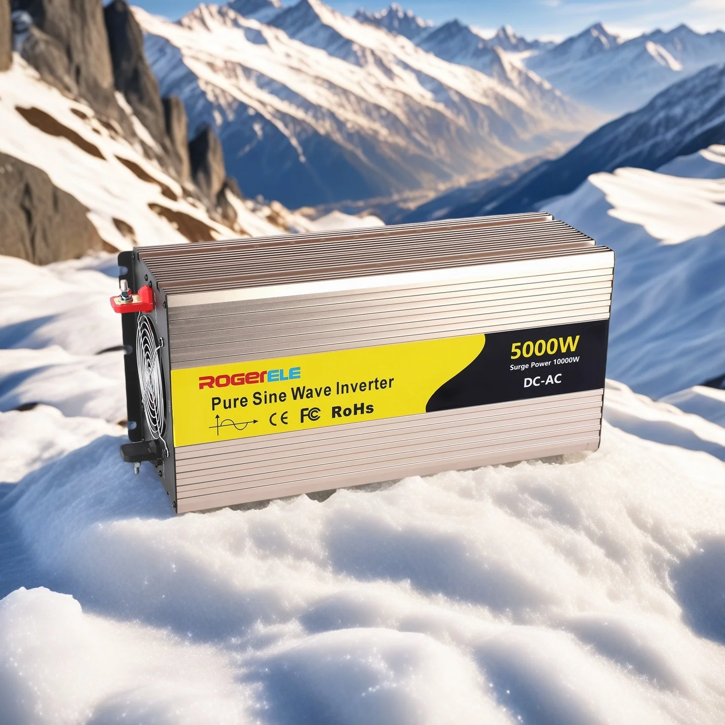 

Inverter 12V 24V 48V To 110V 220V Pure Sine Wave Off-grid Inverter 5000W DC To AC Outdoor Power Supply Solar Inverter