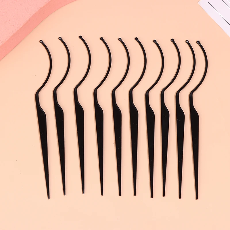 10Pcs Hilfs Gefälschte Wimpern Halter Werkzeuge Falsche Wimpern Verlängerung Stil Display Board Pfropfen Wimpern Anprobieren Effekt Ausstellung