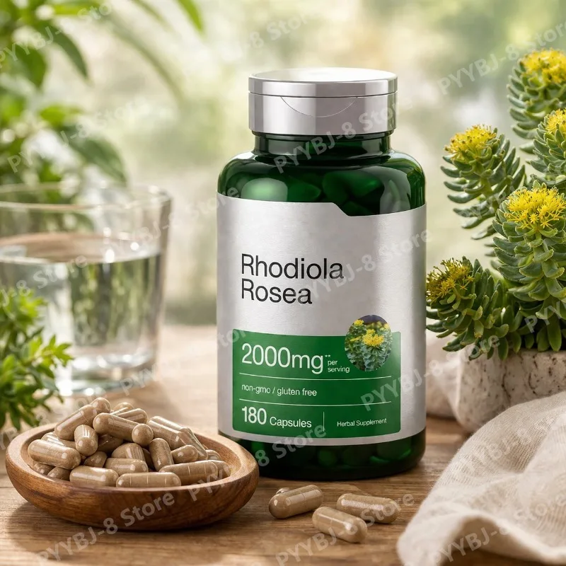 

Капсулы Родиола Розеа, 180 штук, с экстрактом корня Родиолы Розеа 2000 мг (5:1), растительная добавка для эмоционального облегчения и поддержки иммунитета