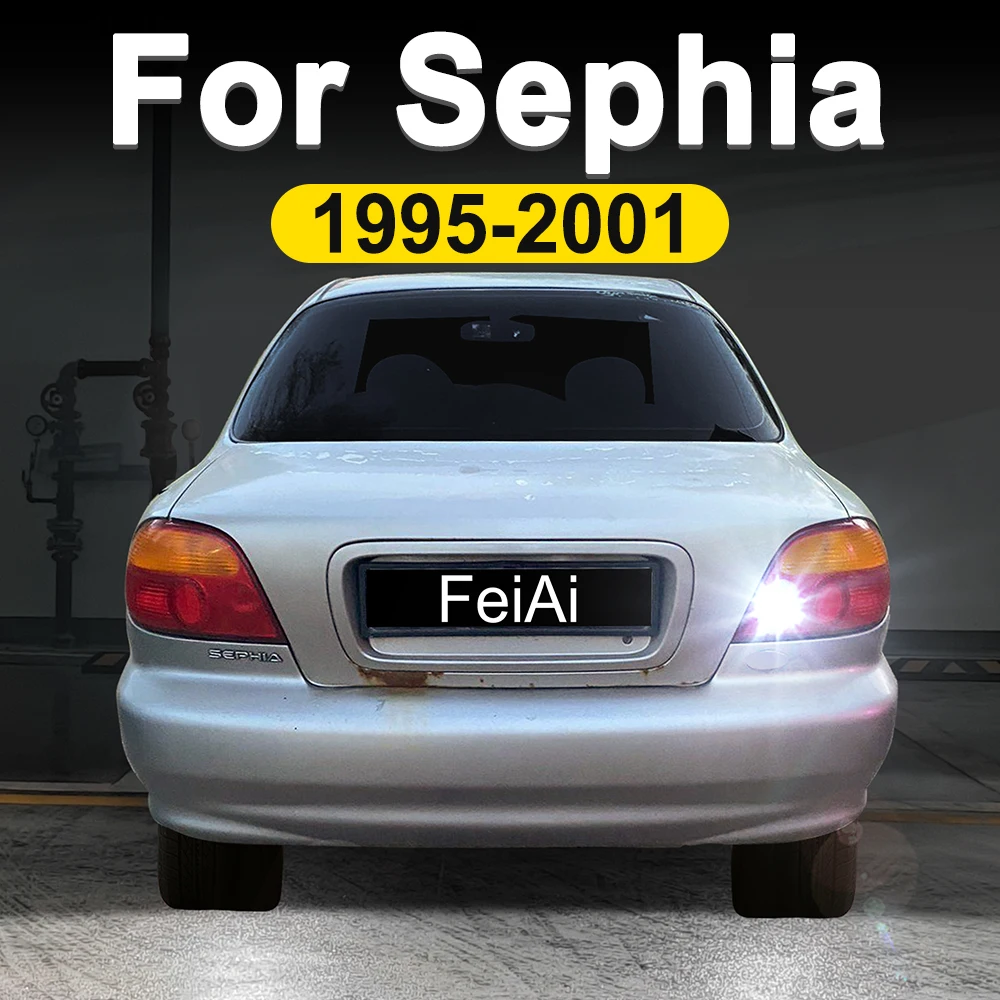

Для KIA Sephia светодиодные фонари заднего хода, резервная лампа 1995-2001 Sephia, аксессуары 2000 1999 1998 1997 1996, супер яркий