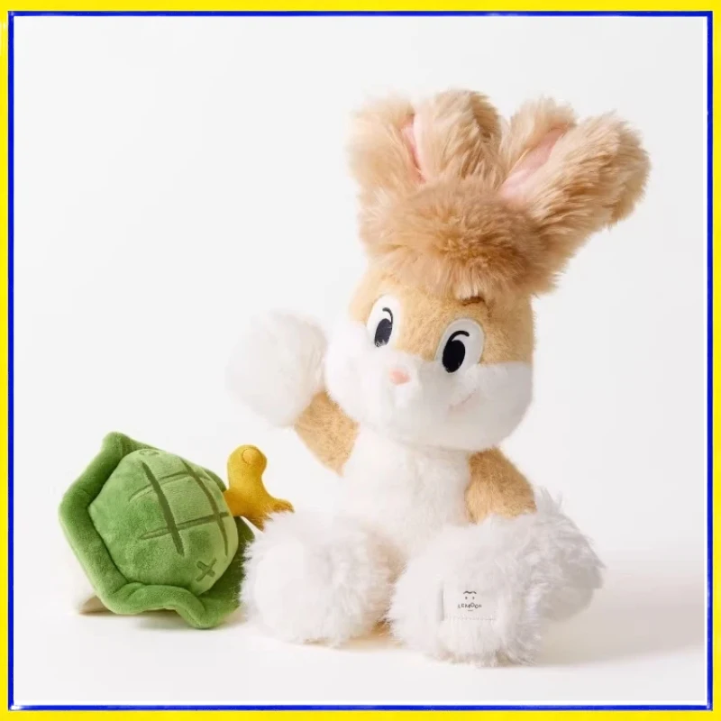 

Милая пушистая плюшевая игрушка-кролик LEMOn: оригинальная, креативная, успокаивающая мягкая кукла для ношения, подарок на Новый год для детей и взрослых