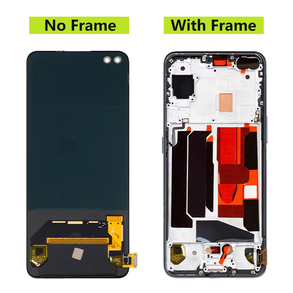 AMOELD For OnePlus Nord LCD Display Touch Screen 1+Nord AC2001 AC2003 LCD Digitizer Assembly Replacement