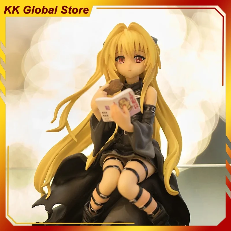 

15CM To LOVE Eve Anime Figure Native Lovely Figure Wind After-school Desk Cute Girl Sitting Posture Manga Collection Gift Toys