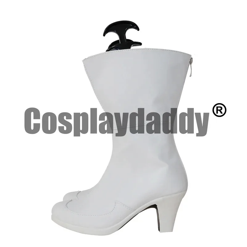 

ff34BLEACH: Thousand-Year Blood War Wandenreich Quincy Sternritter Bambies Giselle Gewelle Cosplay Shoes White Heeled Boots