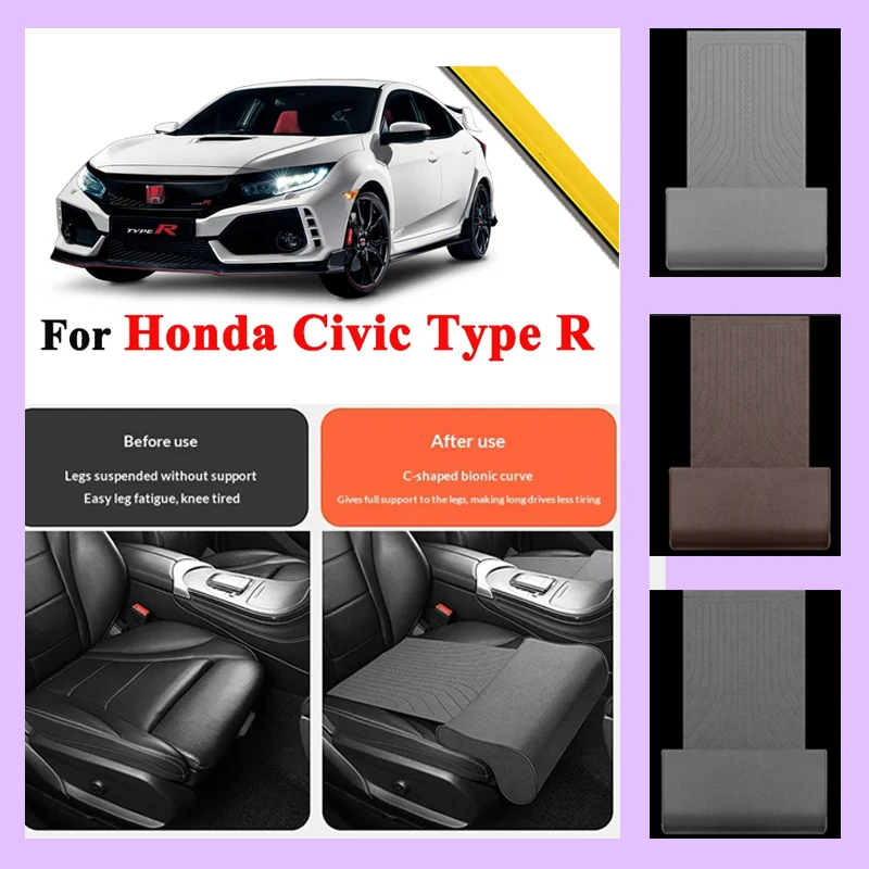 

For Honda Civic Type R 1997-2026 Car Seat Leg Support Extension Mat support pad Seat extension leg pad
