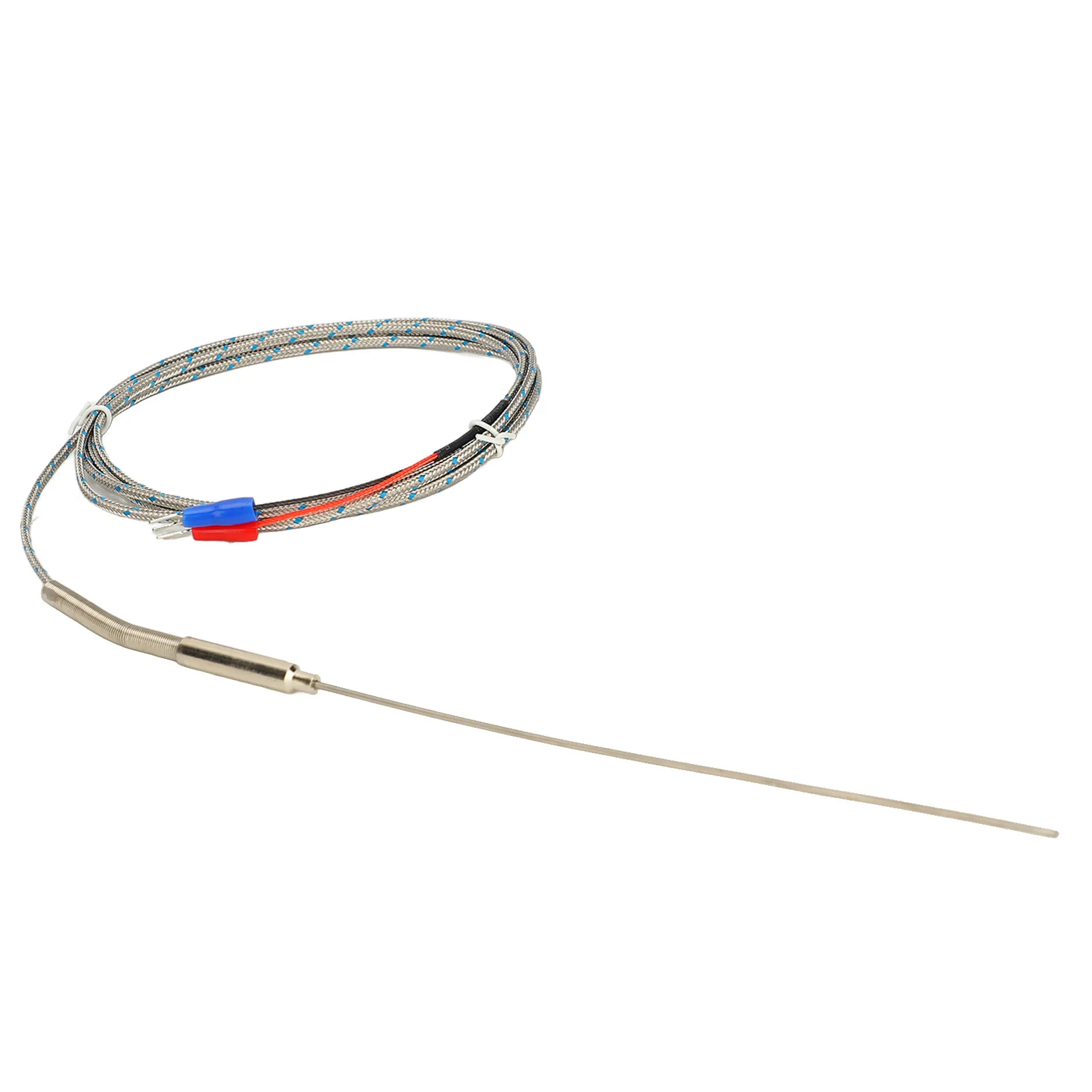 K Type Thermocouple High Temperature Resistant Bendable Quick Response Thermocouple Temperature Sensor K Type Thermocouple Probe