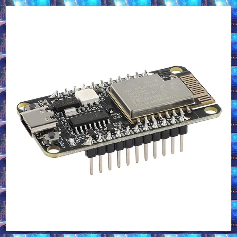 

Плата разработки BW16-Kit 2025 RTL8720DN Двухдиапазонный Wi-Fi маломощный модуль Bluetooth BLE Интерфейс Type-C, BW16-Kit Development B