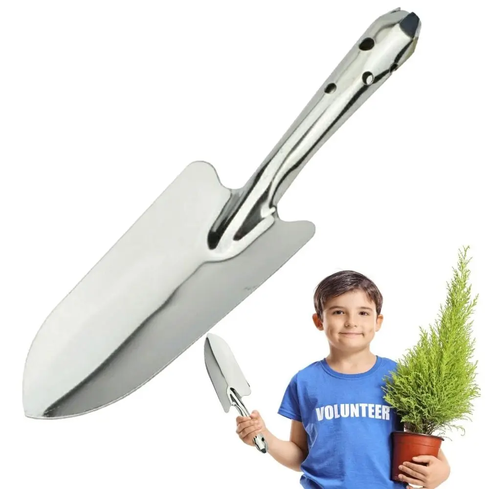 

Stainless Steel Garden Trowel Shovels With Grip Magnetic Weeding Transplanting Hand Shovel Rust Resistant Multifunctional