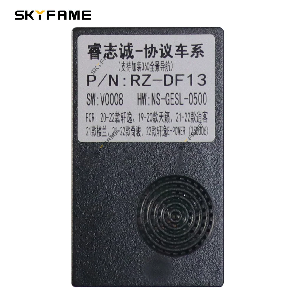 SKYFAME Auto Verdrahtung Kabel Adapter Canbus box Für ALTIMA TEANA Qashqai Tiida Kicks Sylphy Murano DECODER linie