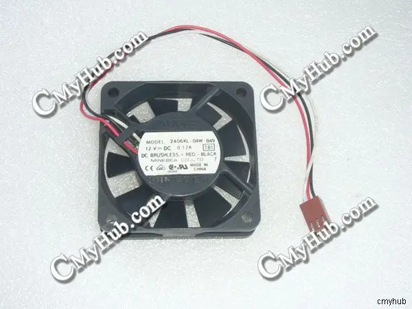 Для NMB 2406KL-04W-B49 TB1 DC12V 0.17A 6015 6 см 60 мм 60x60x15 мм 3-контактный охлаждающий вентилятор 2406KL-04W-B49 TB1