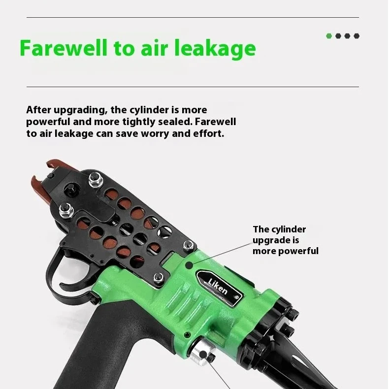 

SC-760 Pneumatic C Ring Nailer Cage Stapler Nail C Ring Pliers Tool Air C-type machine Nailer pneumatic nail gun